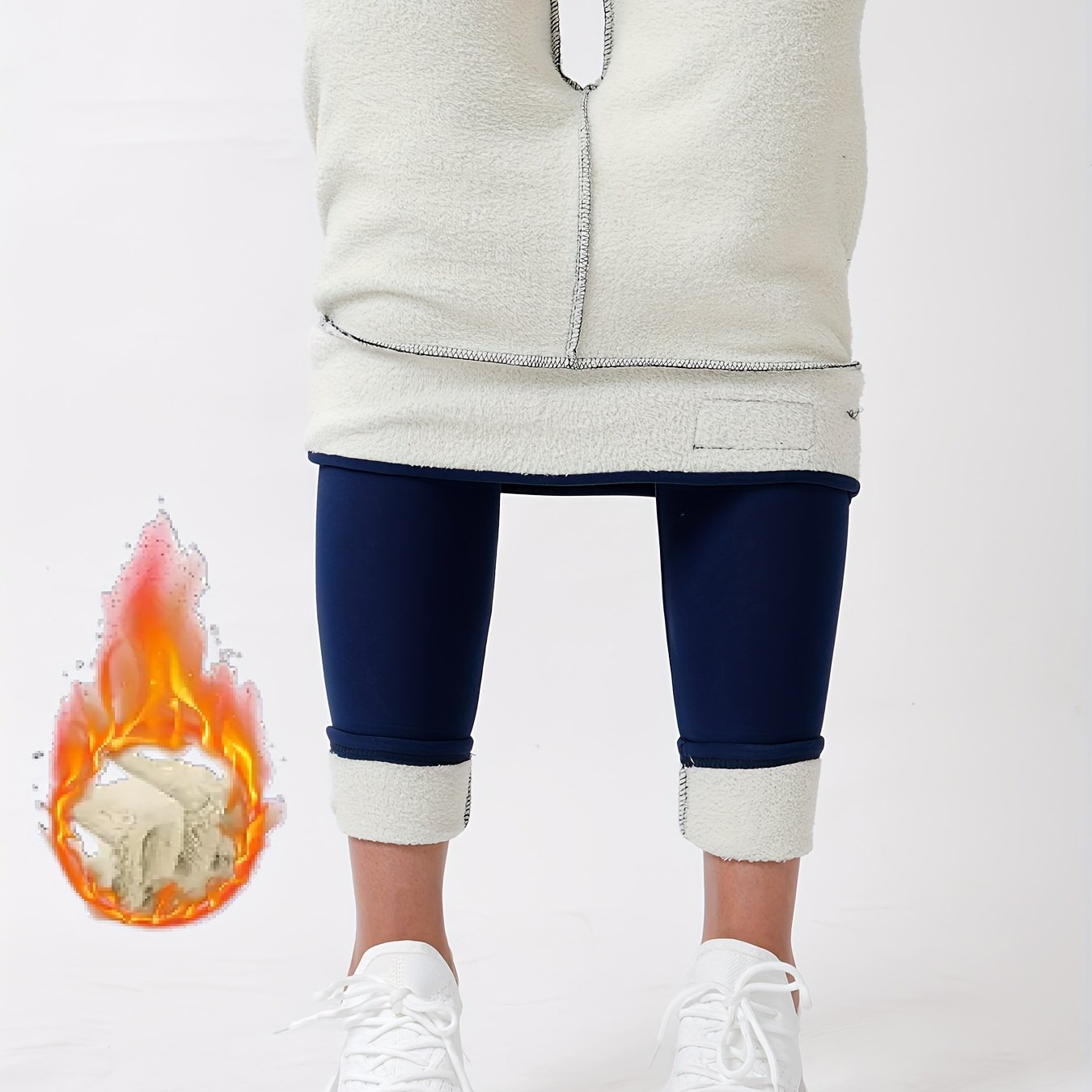 Women's Fleece-Lined Thick Winter Leggings