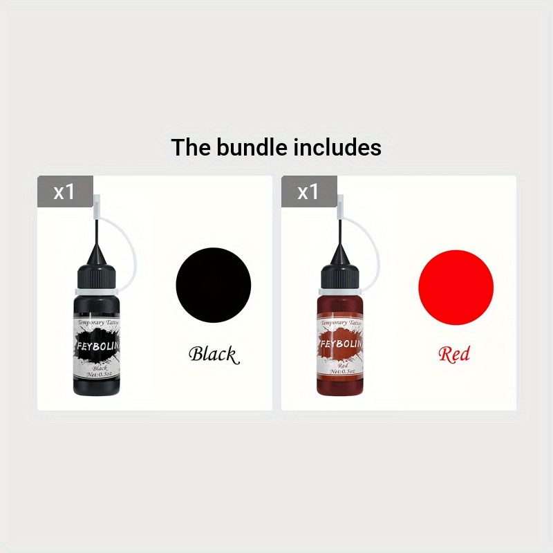 Temporary Tattoo Ink And Stencils