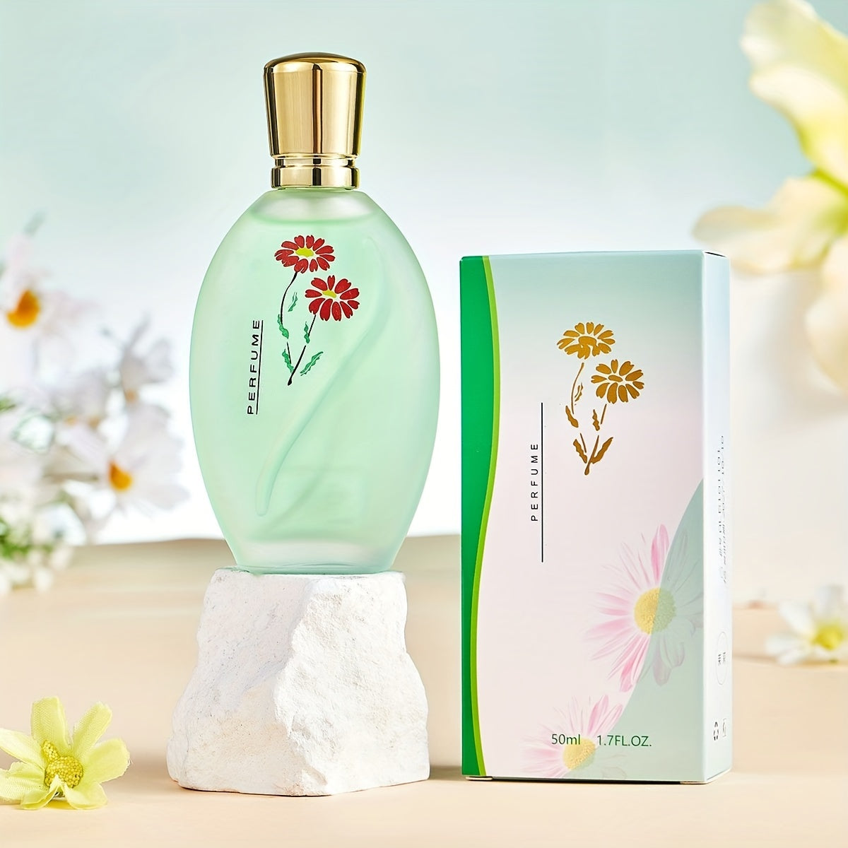 Floral Perfume Fragrance, Eau De Toilette Spray For Women
