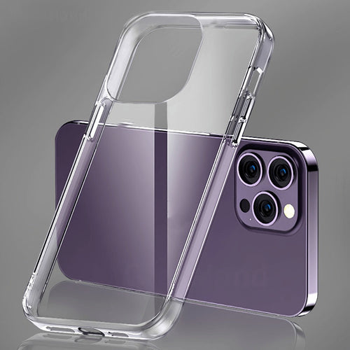 Transparent Phone Case For iPhone 15 11 12 13 14 Pro Max Soft TPU Silicone