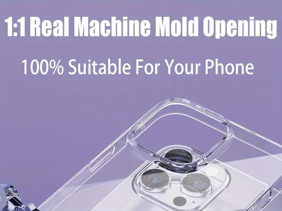 Transparent Phone Case For iPhone 15 11 12 13 14 Pro Max Soft TPU Silicone