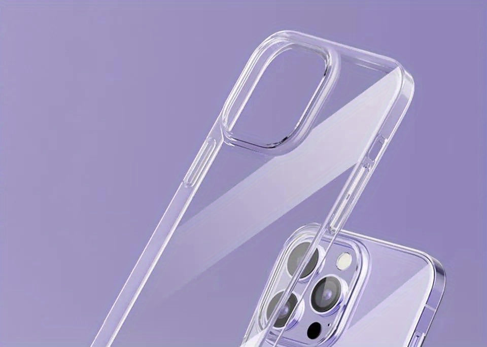 Transparent Phone Case For iPhone 15 11 12 13 14 Pro Max Soft TPU Silicone