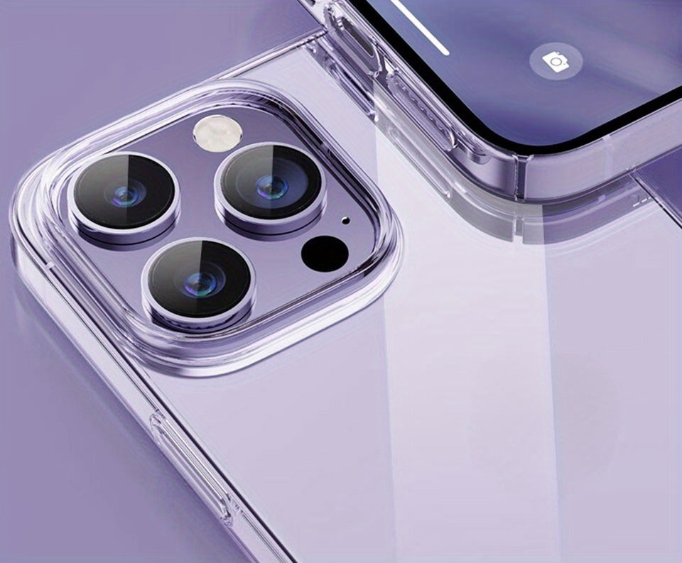 Transparent Phone Case For iPhone 15 11 12 13 14 Pro Max Soft TPU Silicone