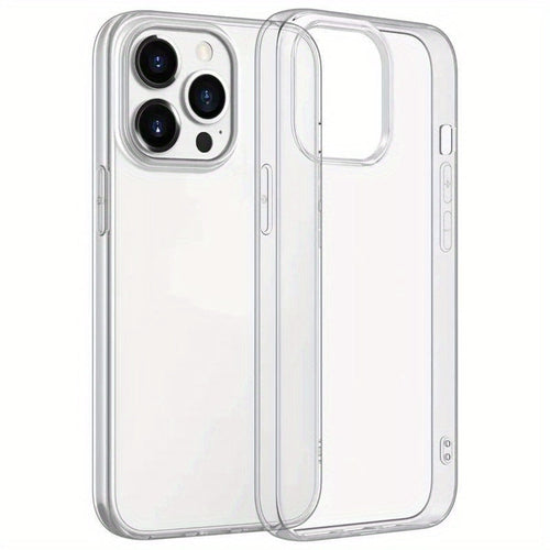 Ultra Thin Soft Clear TPU Case for iPhone 15 14 13 12 Mini 11 Pro XS Max X XR