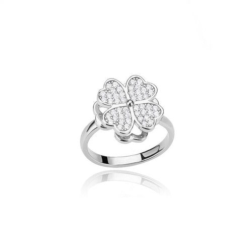 Calming Clover Fidget Ring