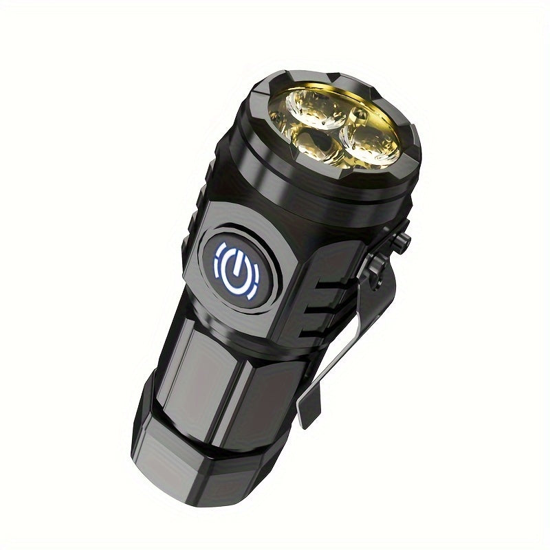 Mini LED USB Rechargeable Flashlight