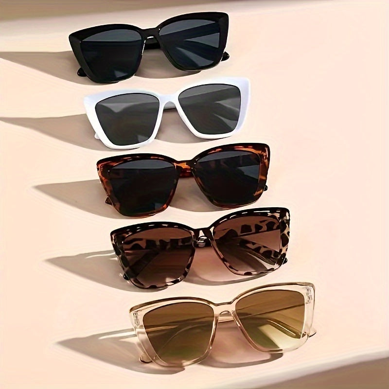 Women's 5-Piece Cat-Eye Glasses Set