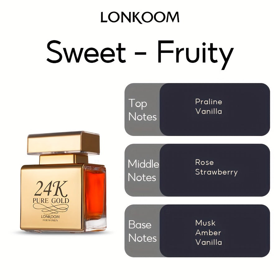 Luxurious Fruity Eau De Parfum for Women 100ml