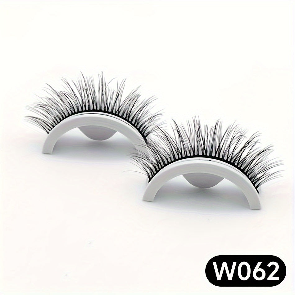 Glue Free Reusable Self Adhesive False Eyelashes