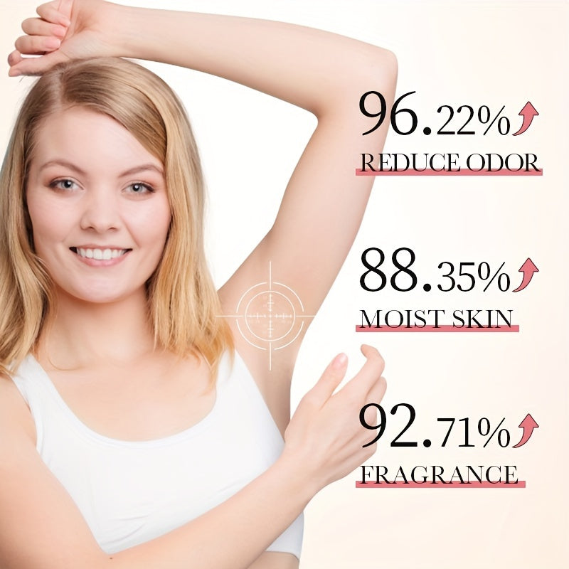 Refreshing Honey Peach Body Perfume, Roll Deodorant Balm Solid For Women 40ml