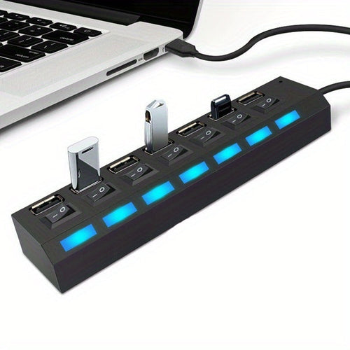 7 Ports/4 Ports LED USB 2.0 Adapter Hub