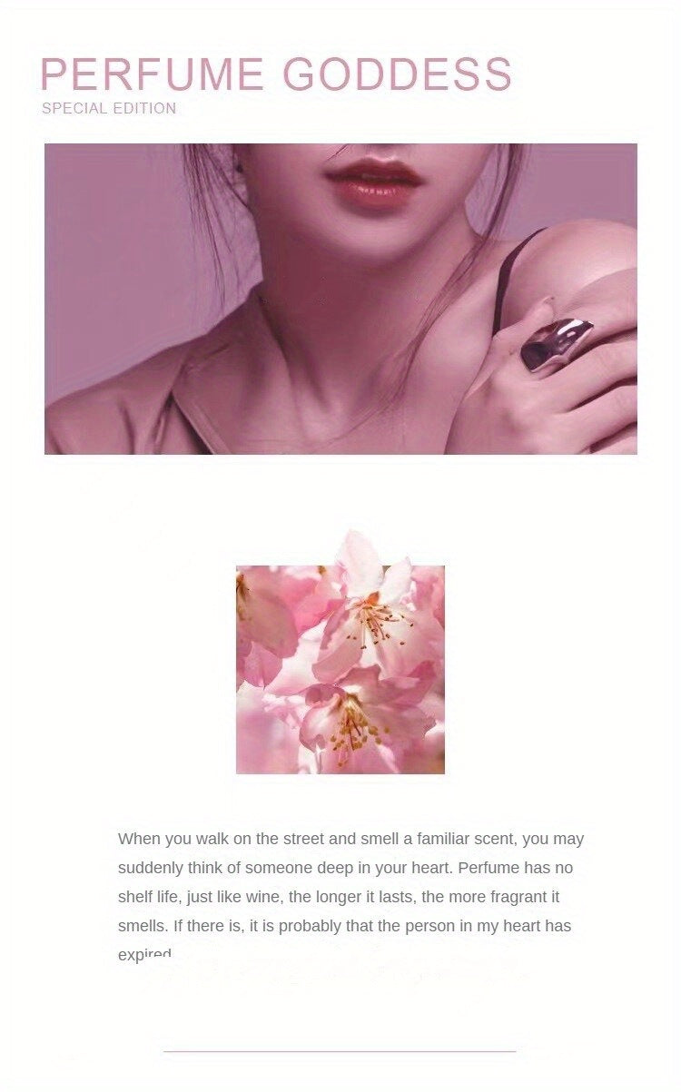 Honey Peach Cherry Blossom Perfume Spray For Women