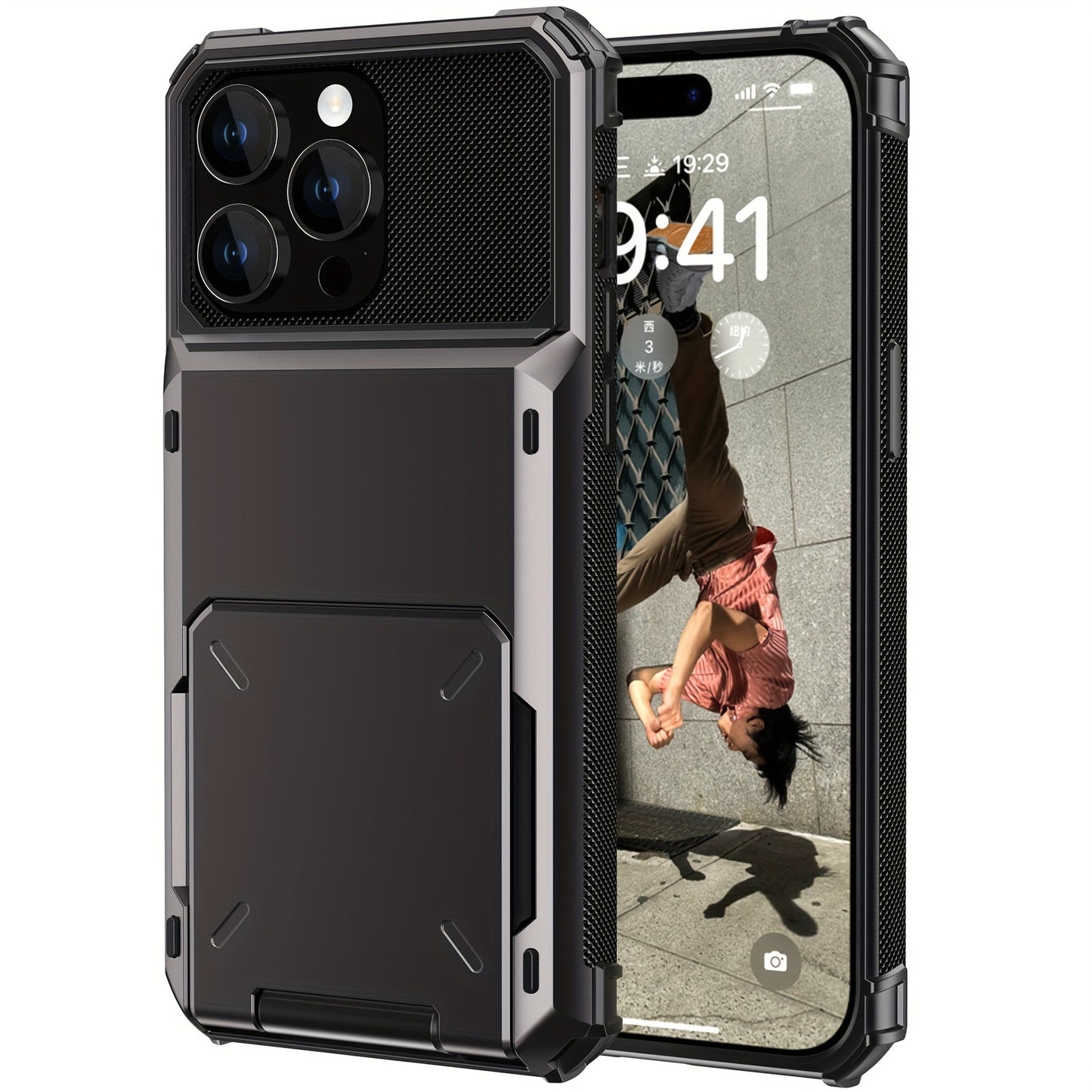 iPhone 15/14/13/12/11 Pro Max Wallet Case