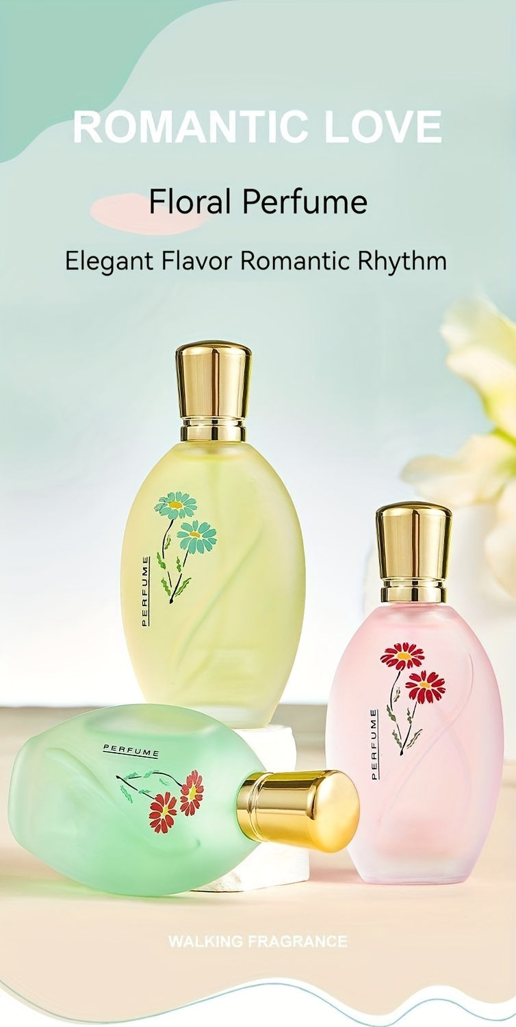 Floral Perfume Fragrance, Eau De Toilette Spray For Women