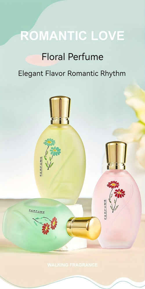 Floral Perfume Fragrance, Eau De Toilette Spray For Women