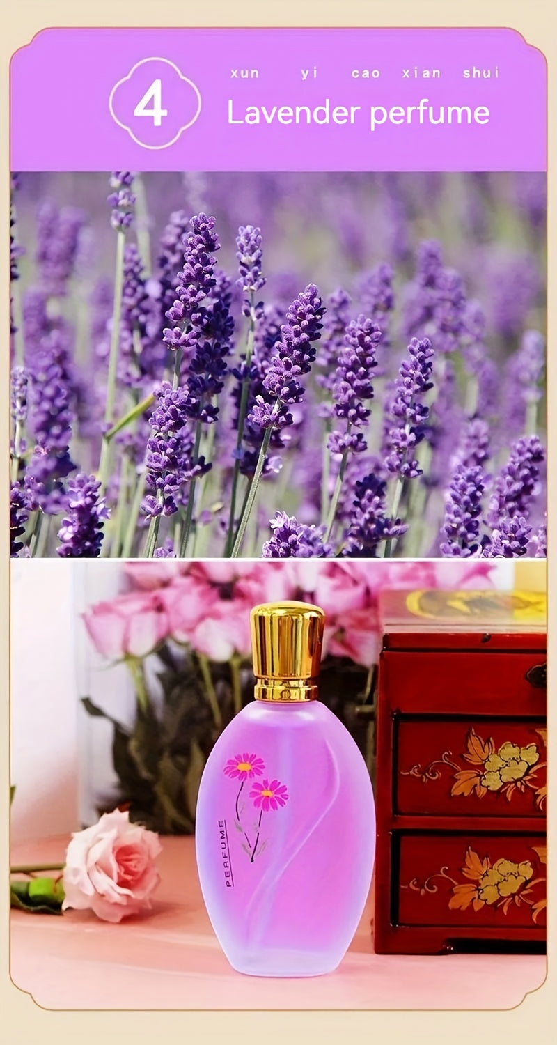 Floral Perfume Fragrance, Eau De Toilette Spray For Women
