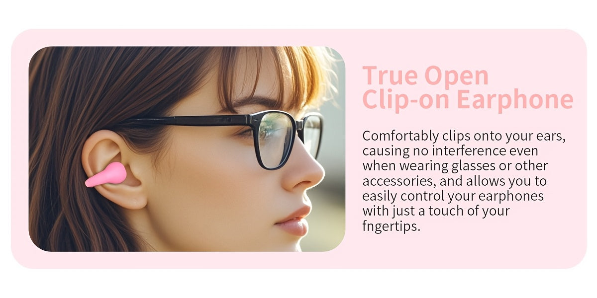 Lightweight OpenEarRing True Wireless Earbuds