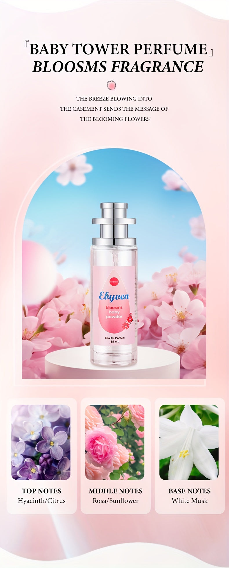 Elyuen Women's Perfume, Eau de Toilette