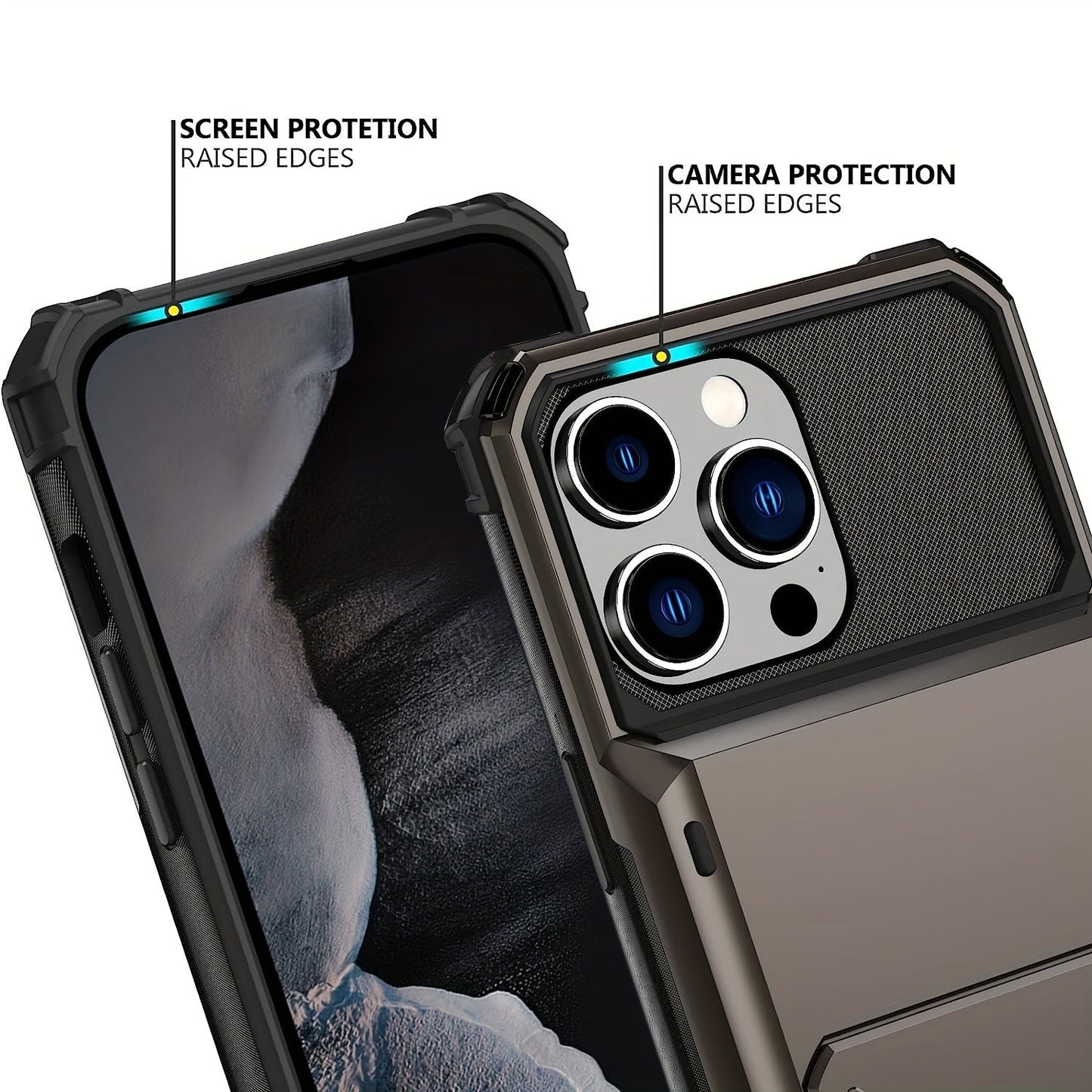 iPhone 15/14/13/12/11 Pro Max Wallet Case
