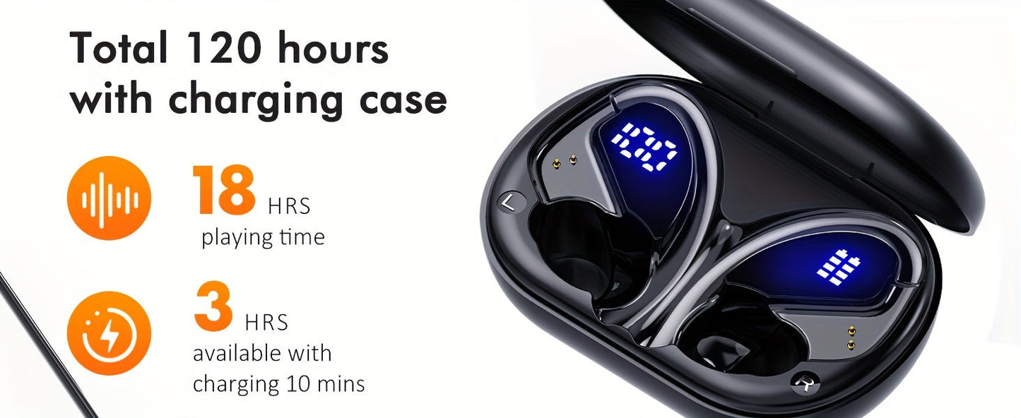 Sweat-Resistant Wireless Earbuds