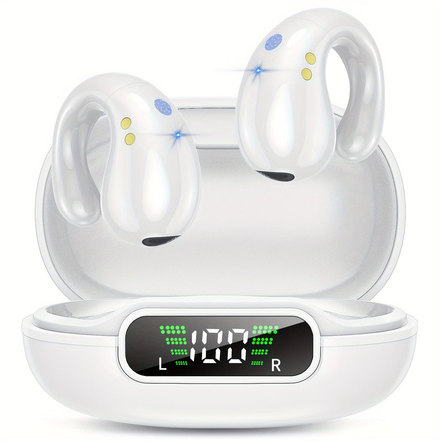 Wireless Earbuds 5.3 Sport Earphones Built-in Mic With Ear Hooks