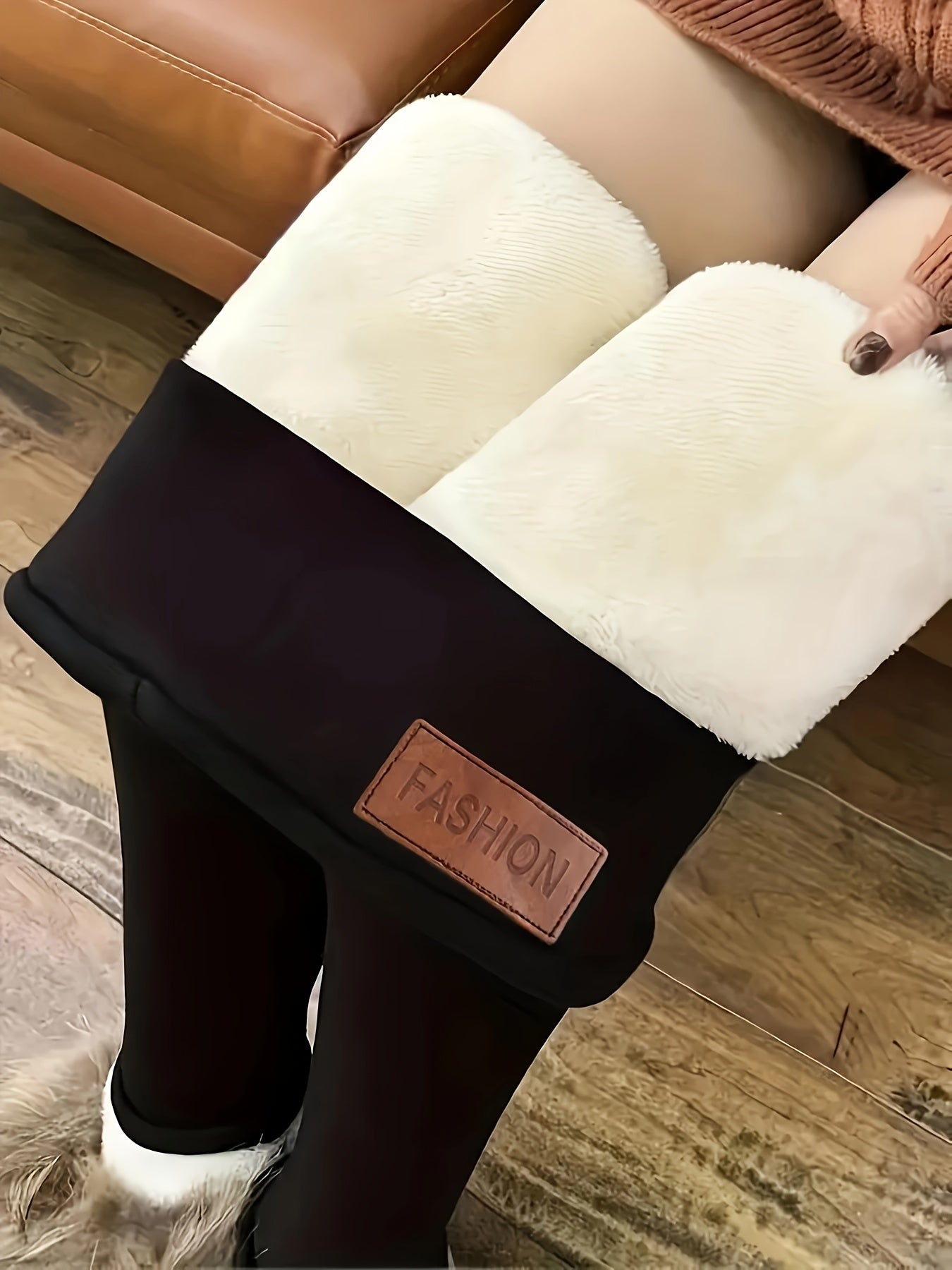 Women's Fleece-Lined Thick Winter Leggings