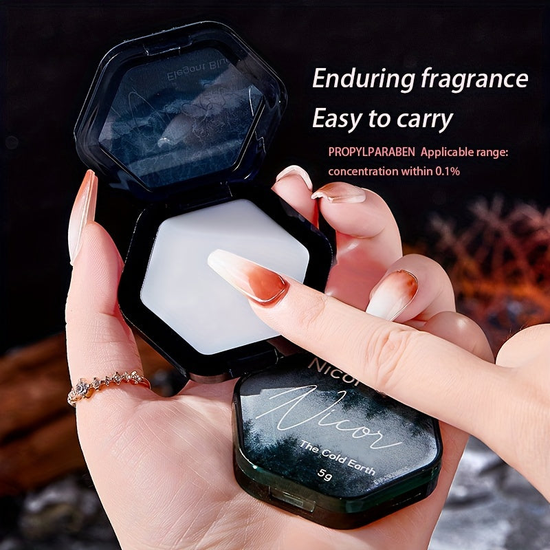 Invigorating Solid Perfume Balm for Men