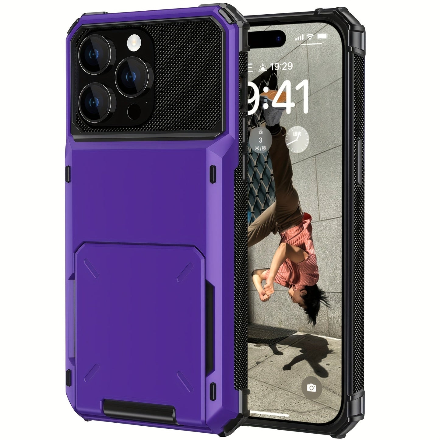 iPhone 15/14/13/12/11 Pro Max Wallet Case