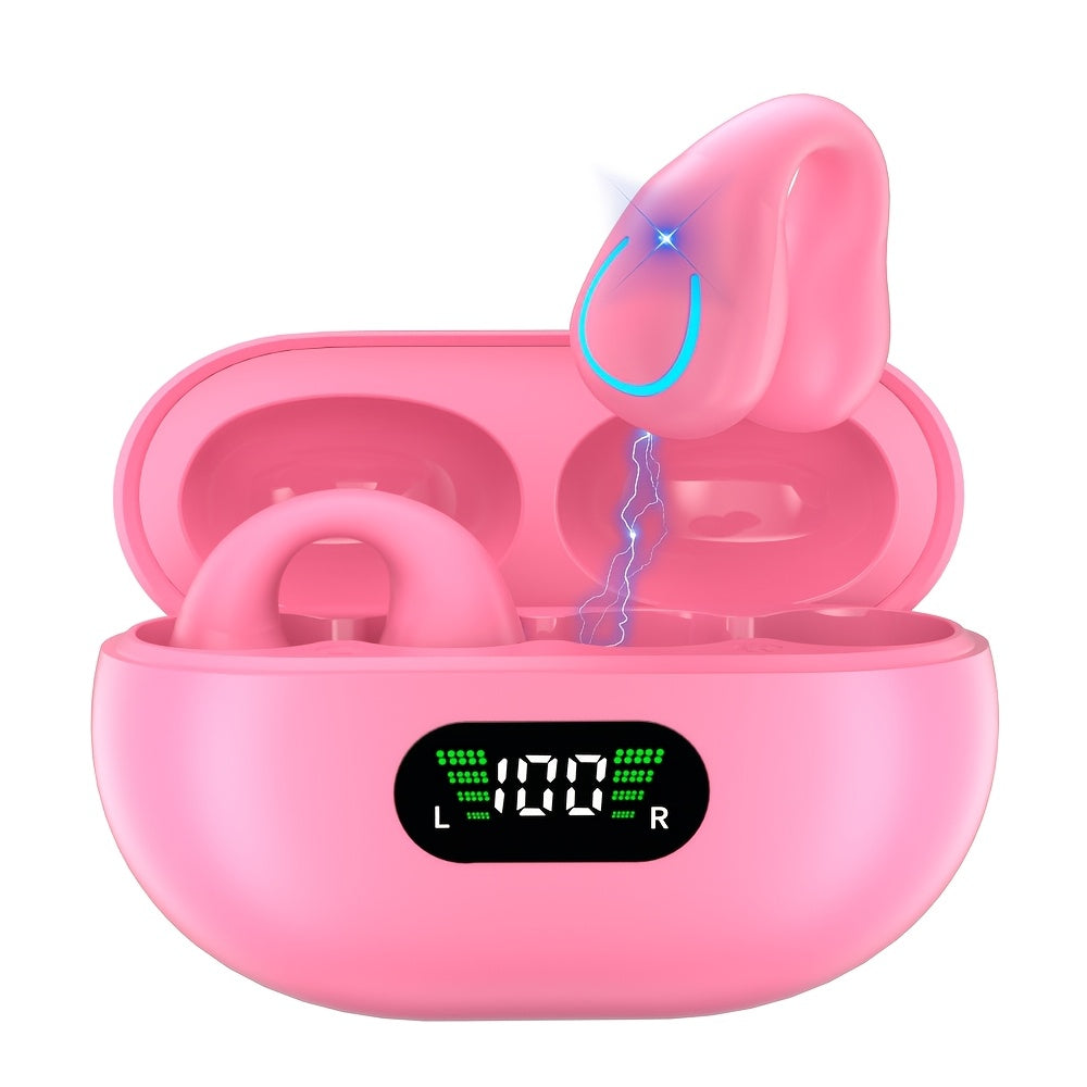 Wireless Earbuds V5.4 Clip On