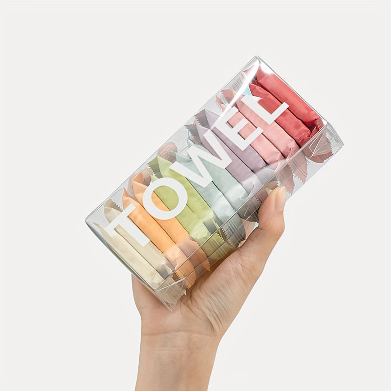 14Pcs Compressed Towel Travel Disposable Face Towel