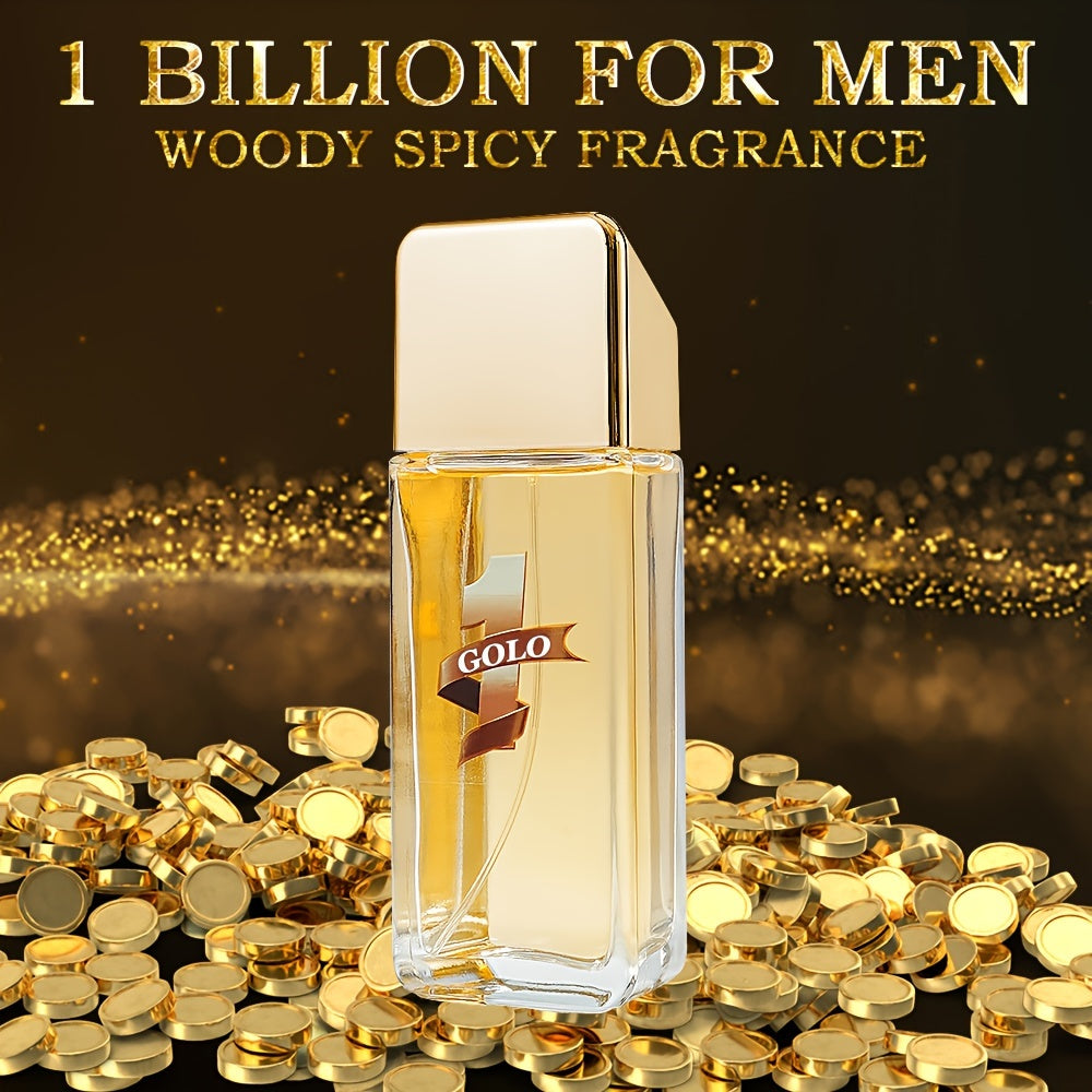 3.38oz Eau De Parfum For Men With Woody Spicy Notes