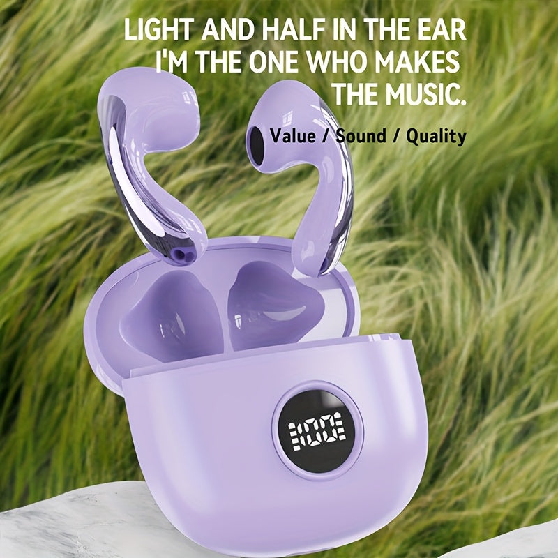 Wireless Earbuds with LED Power Display Case
