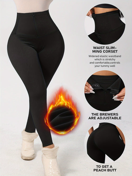 Front Buckle Shaping Pants