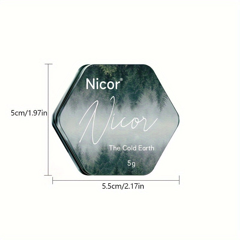 Invigorating Solid Perfume Balm for Men