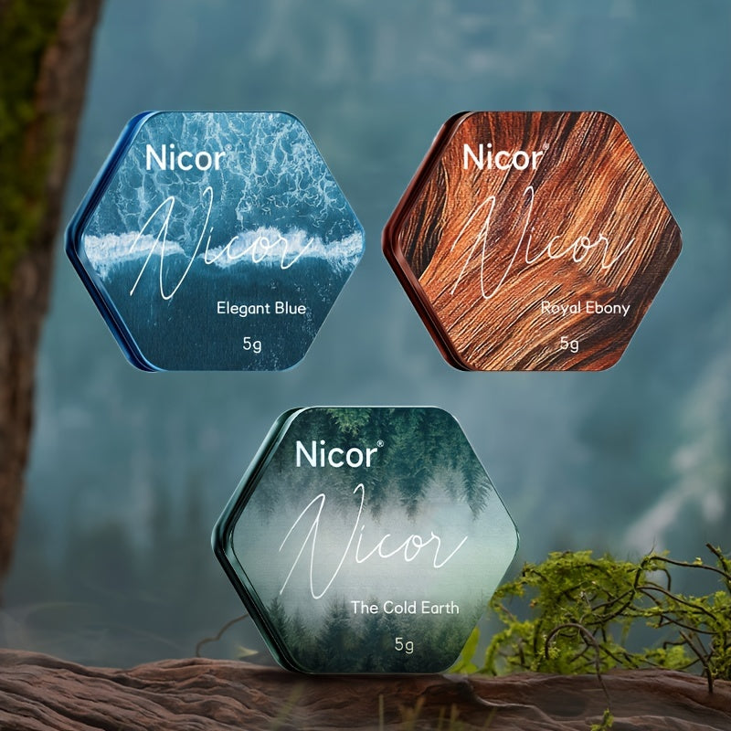Invigorating Solid Perfume Balm for Men