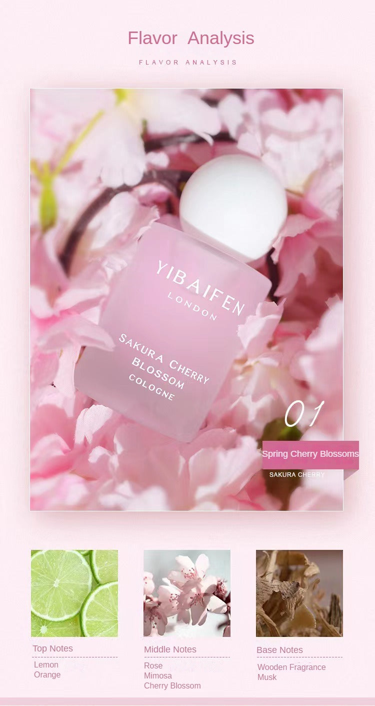 Honey Peach Cherry Blossom Perfume Spray For Women