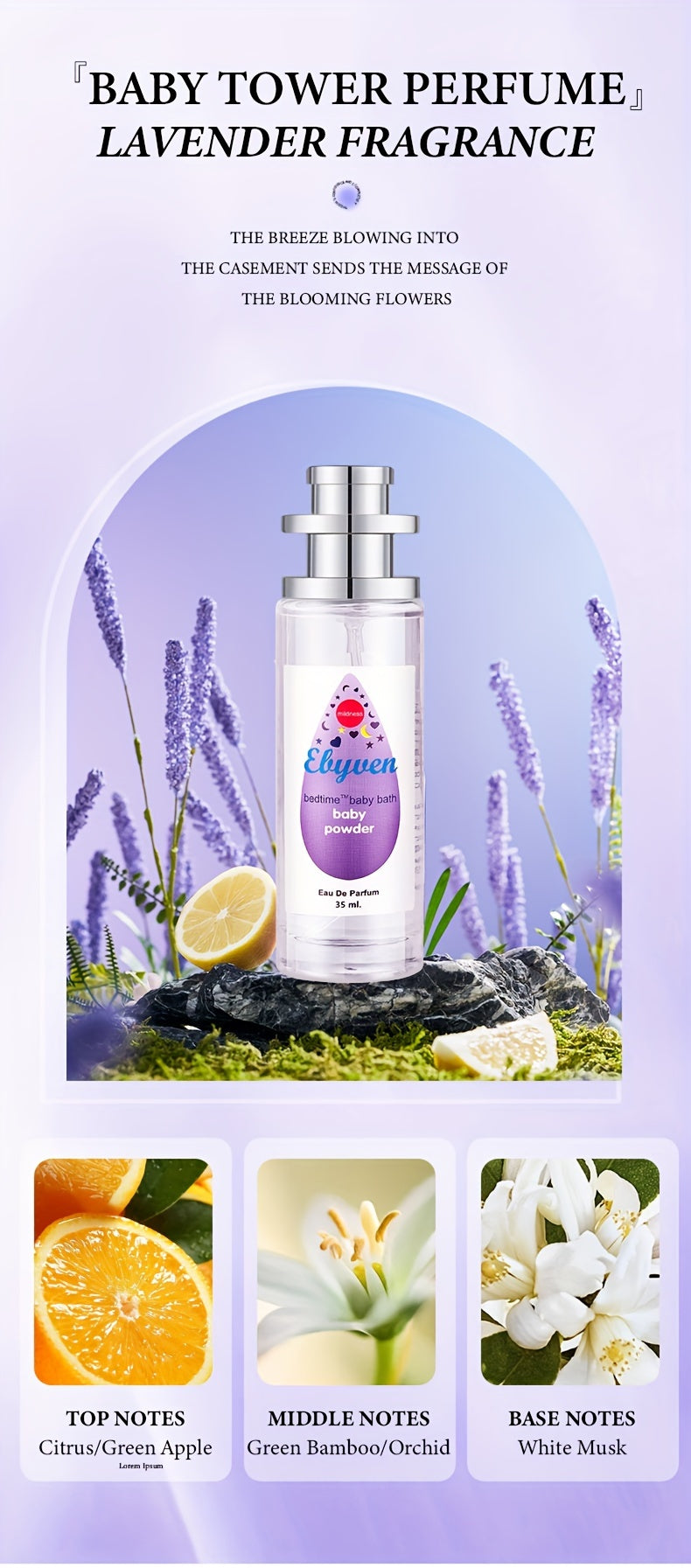 Elyuen Women's Perfume, Eau de Toilette