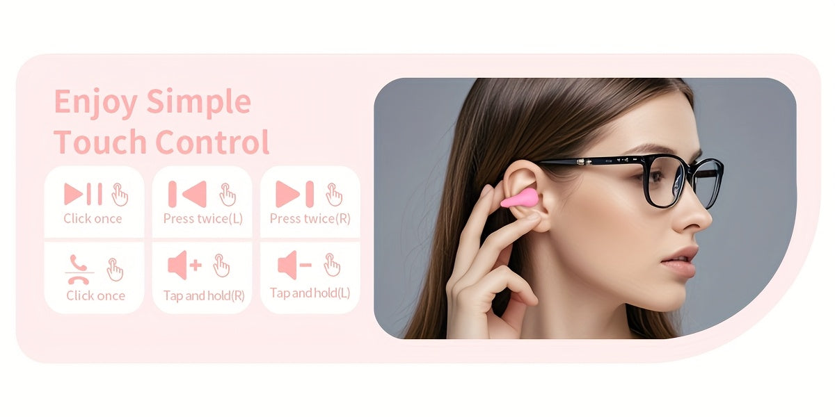 Lightweight OpenEarRing True Wireless Earbuds