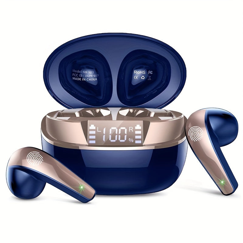 40H Wireless Earbuds, HiFi Stereo Earphones with ENC Noise Cancelling Mic