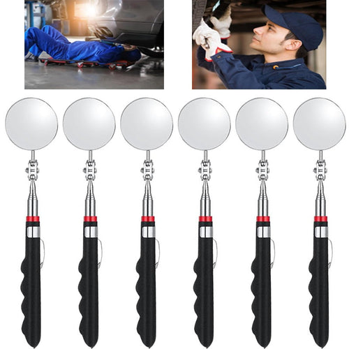 6pcs Portable Telescopic Mirrors