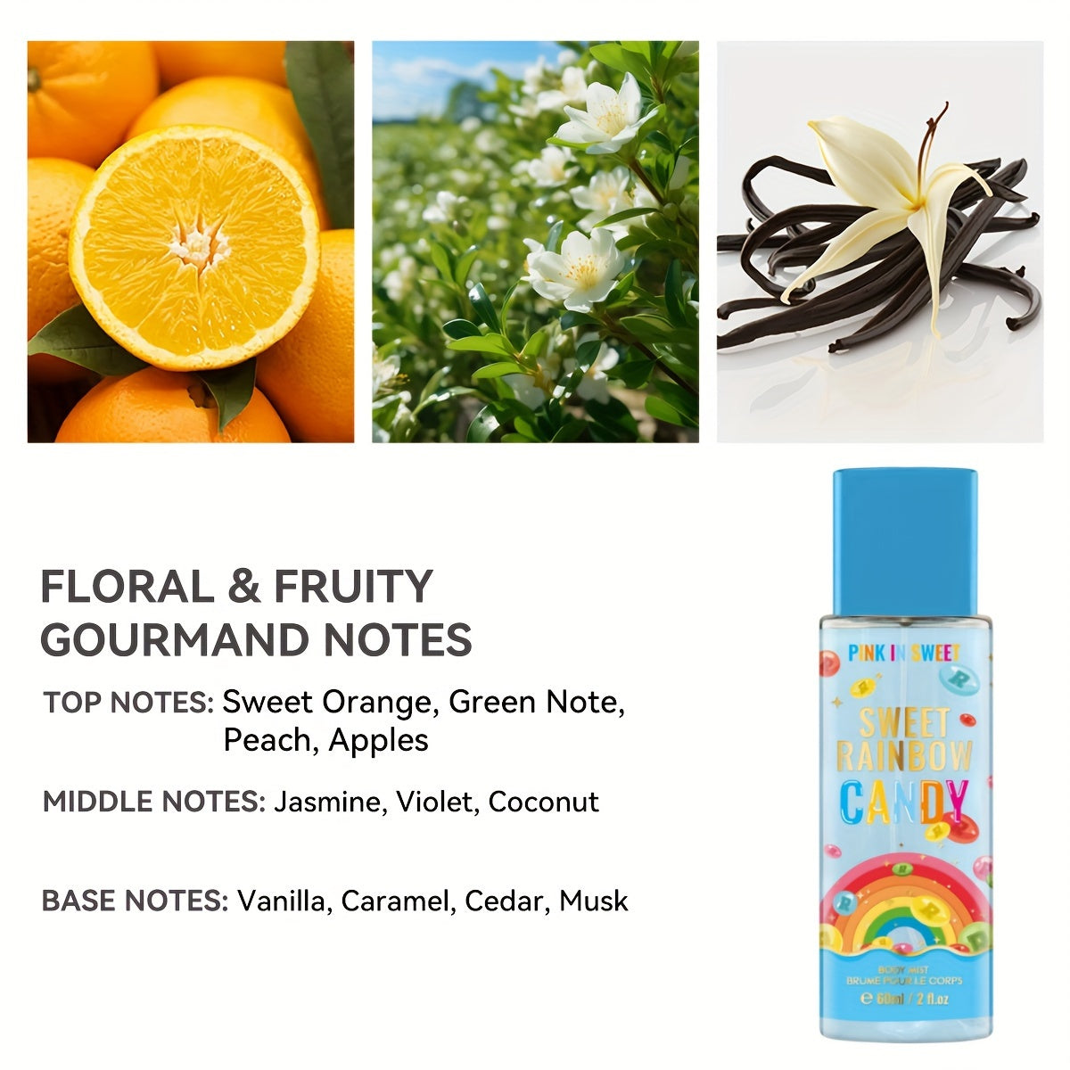 60ml/2 Fl.oz Body Mist For Women