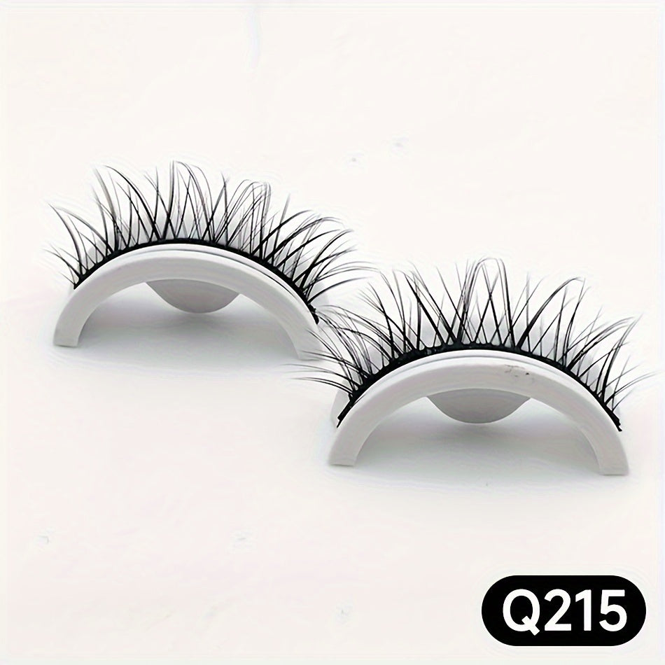 Glue Free Reusable Self Adhesive False Eyelashes