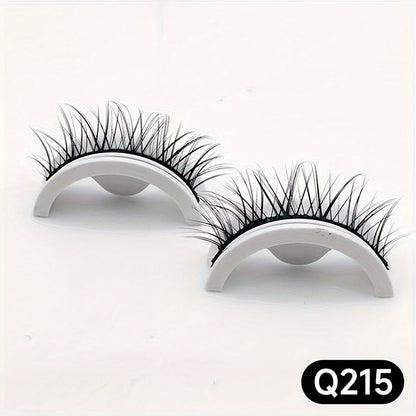 Glue Free Reusable Self Adhesive False Eyelashes