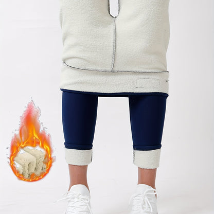Women's Fleece-Lined Thick Winter Leggings