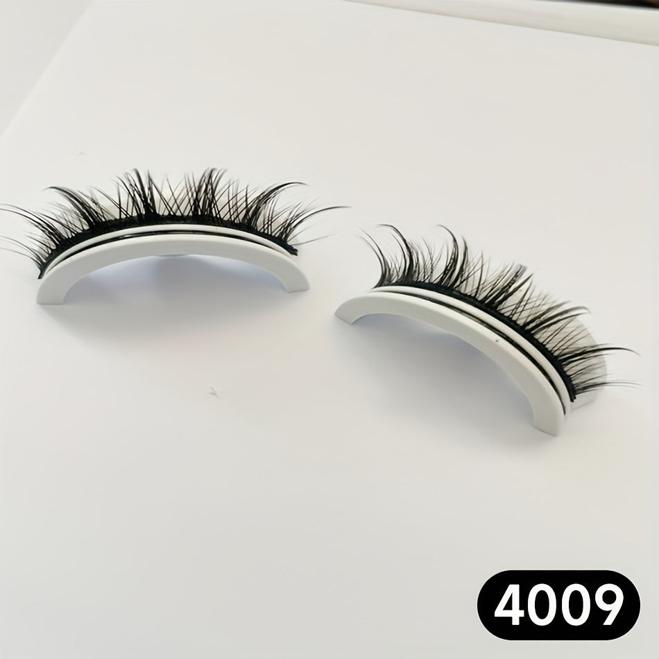 Glue Free Reusable Self Adhesive False Eyelashes