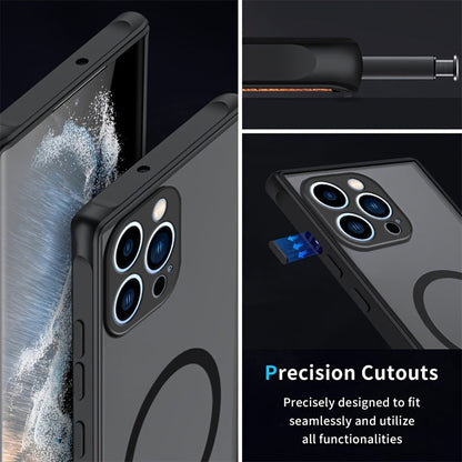 Magsafe Matte Case For iPhone 15 13 14 12 11 Pro Max XS XR X Case