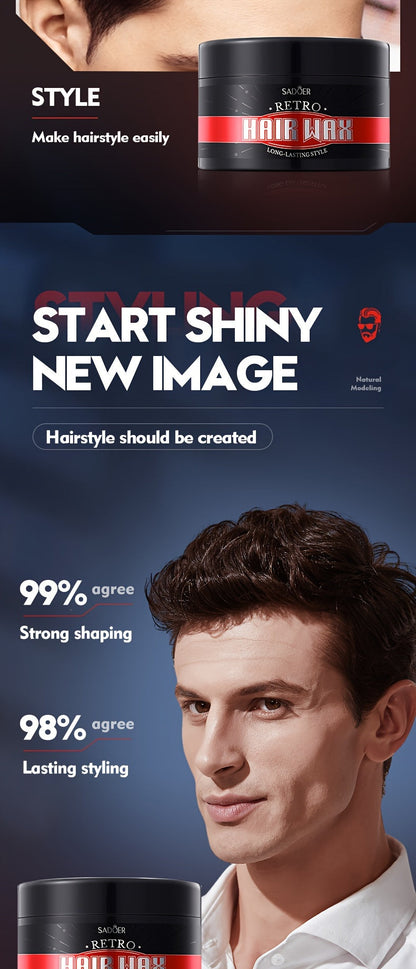 100g Retro Hair Wax For Men