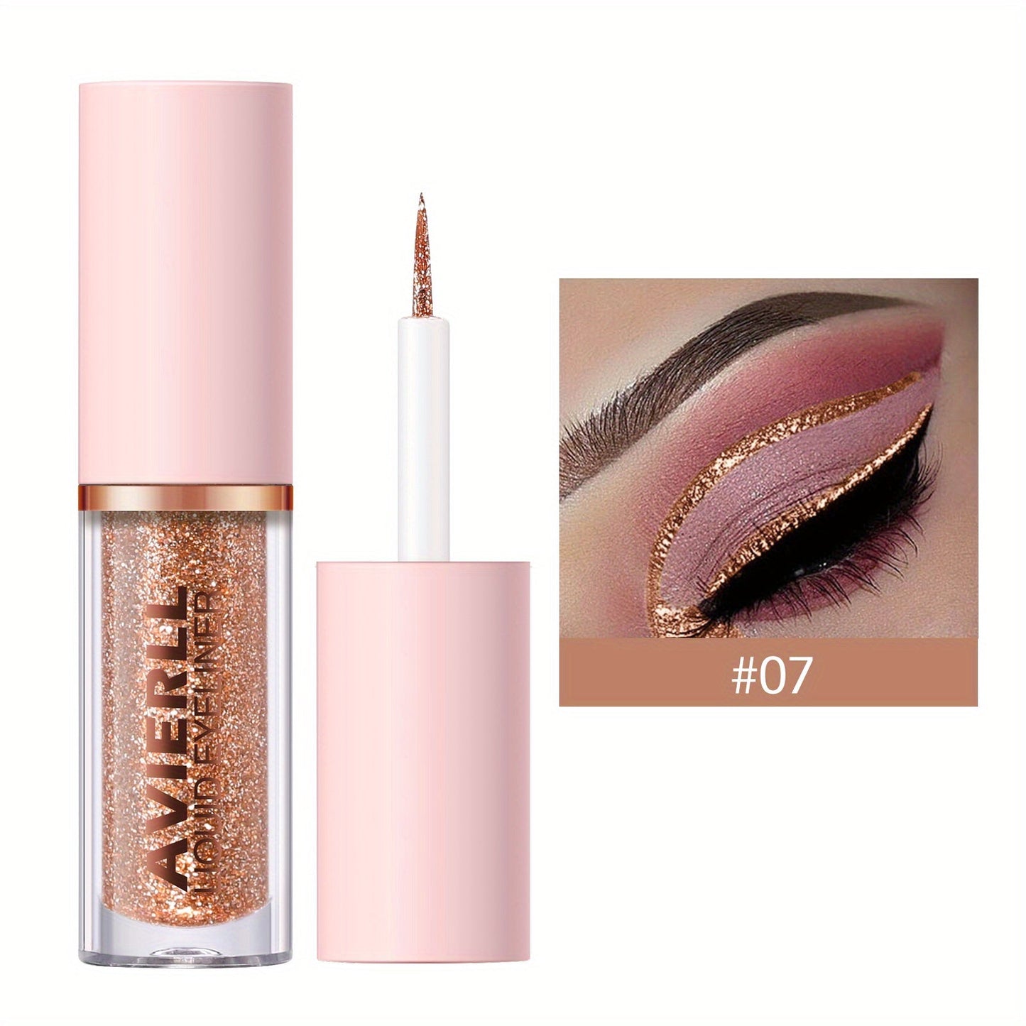 Vibrant Glitter Liquid Eyeliner Pen