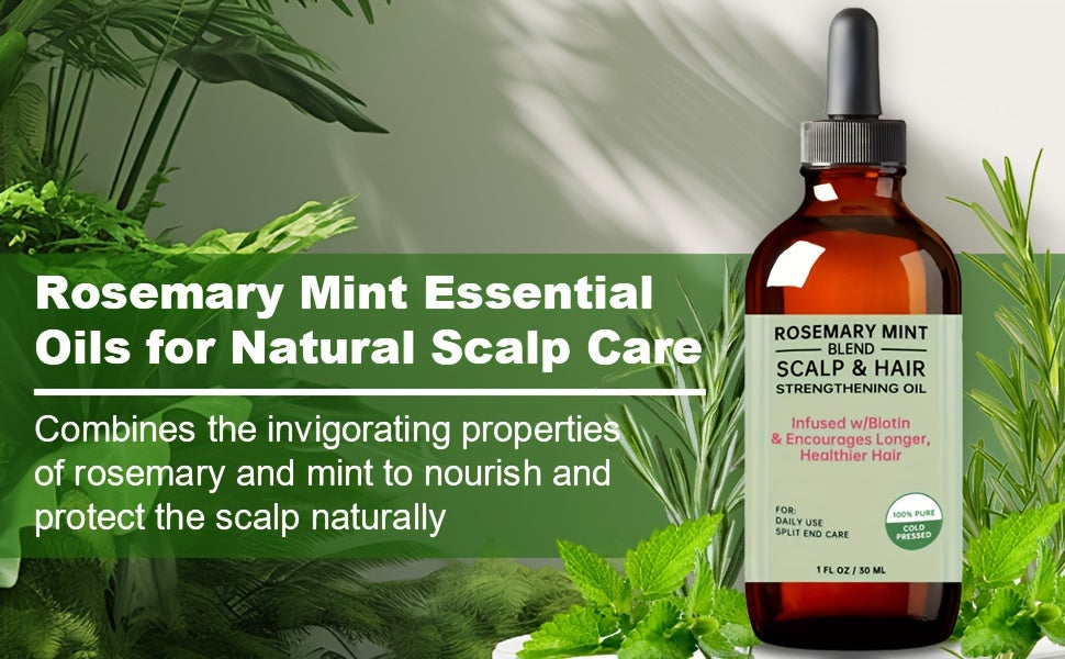 Rosemary Essential Oil, Premium Essential Oil for Hair Care,  1 FL. OZ./ 30 mL