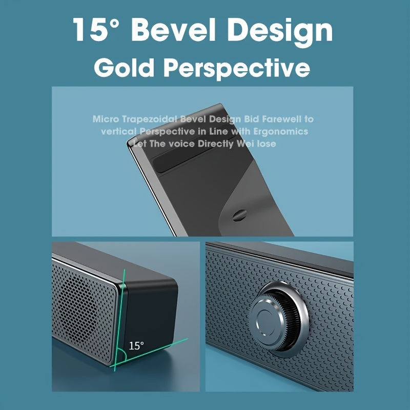 Desktop Small Speaker Compatible With Notebooks, Perfect For Home